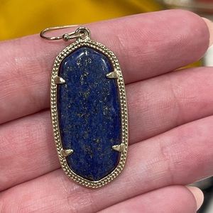 Kendra Scott blue stone earrings